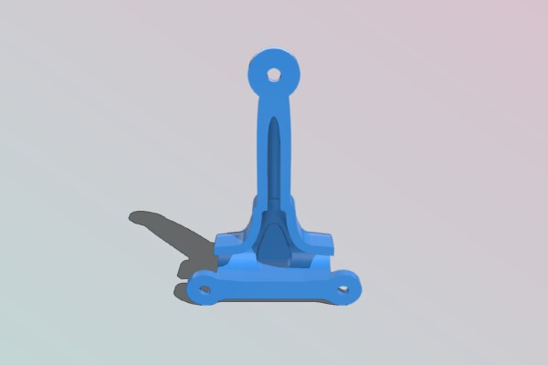 Babyhawk 2 HD Antenna Mount for TBS Crossfire Immortal T V2 | 3d print model