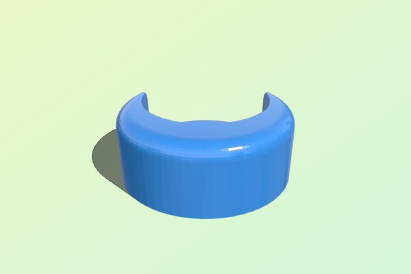 Closet Bar Holder | 3d print model