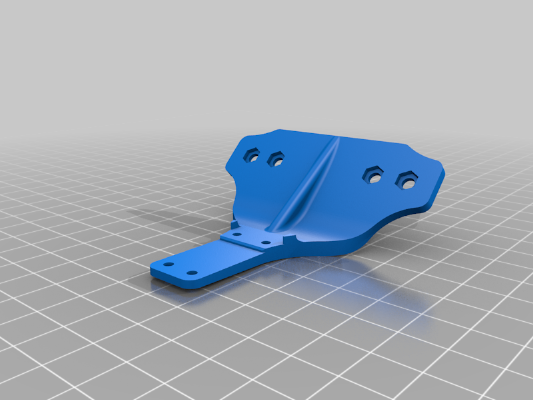 Losi mini t 2.0 wheelie bar | 3d print model