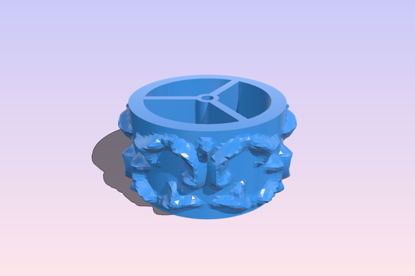 Traditional russian ornament texture roller