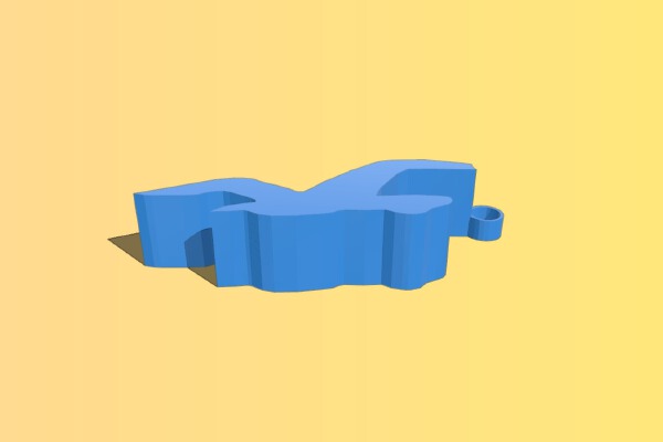 Seagull Pendant | 3d print model