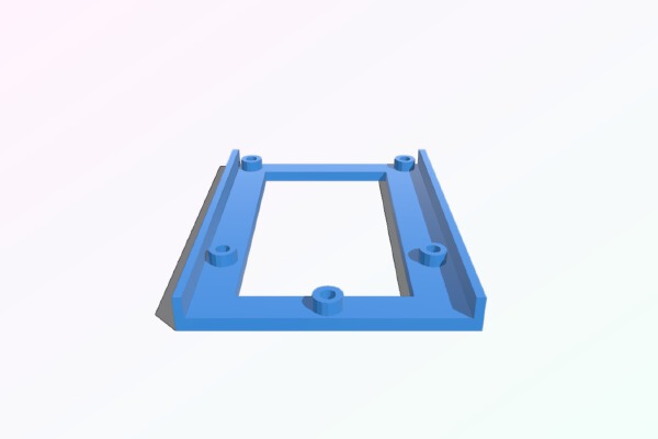 Minimal case _ base for Raspberry Pi model B+ | 3d print model