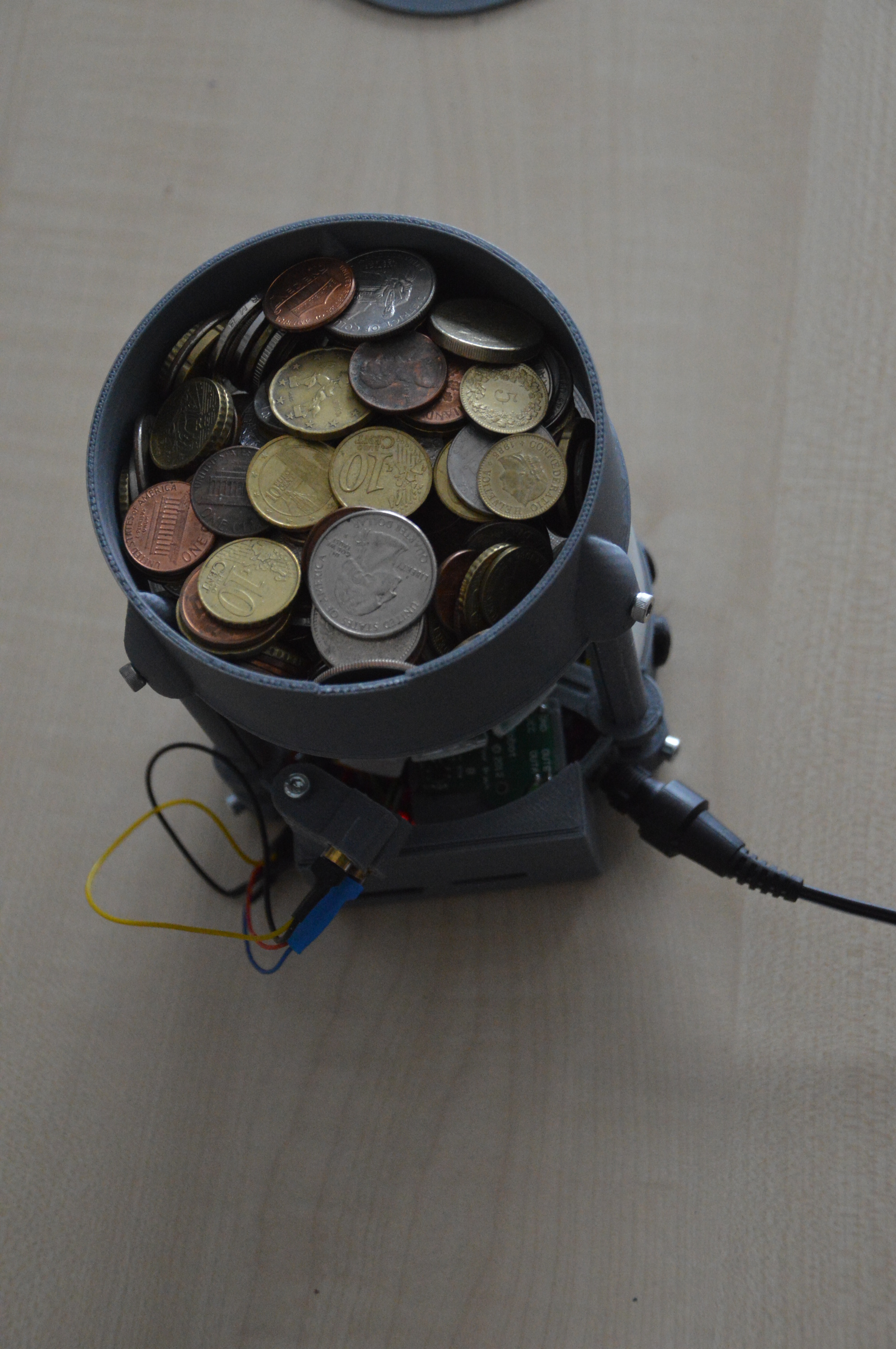 Laser projector clock _ POV display