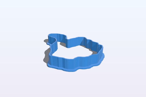Gig 'Em Aggies A&M Thumbs Up Cookie Cutter | 3d print model