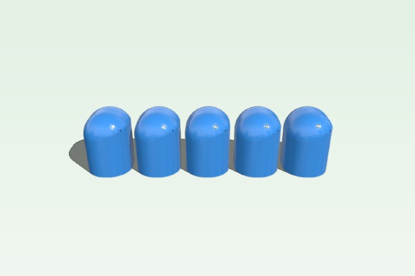 e-nable Raptor finger grip tip. | 3d print model