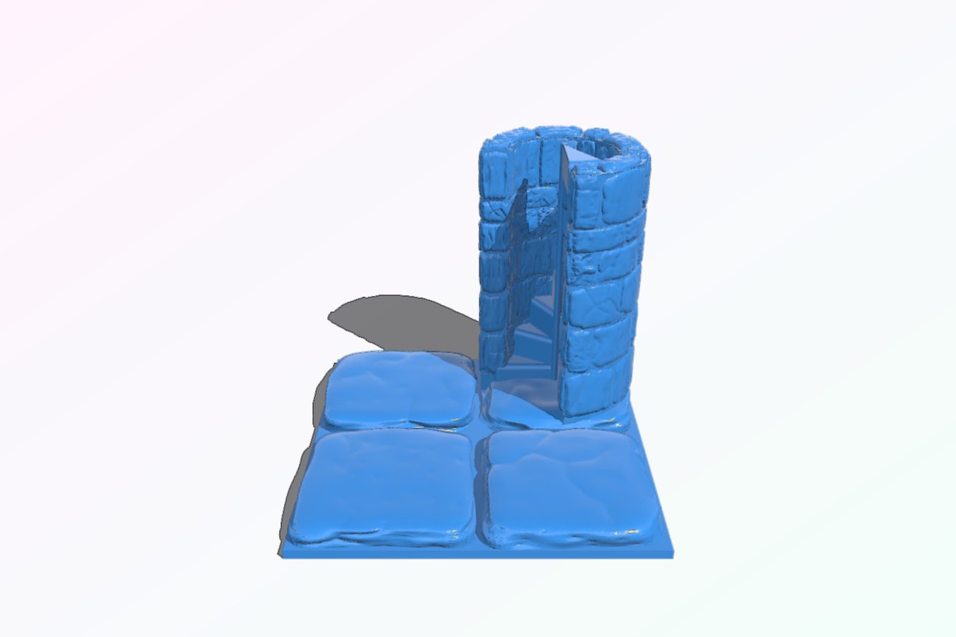 OpenForge 2.0 Mag House Stone Stairwell