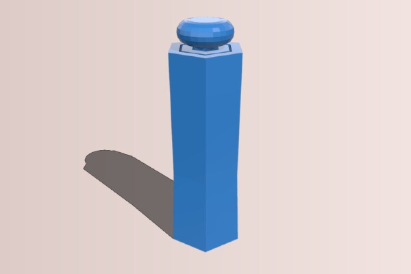 Telescoping Night Stick, print-in-place | 3d print model