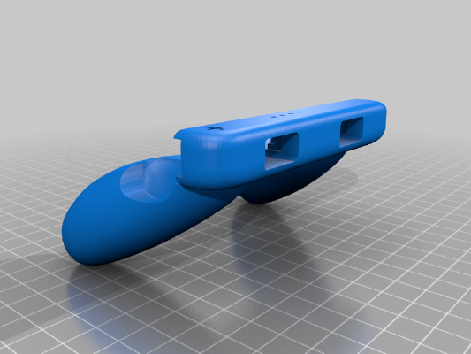 Nintendo Switch Joycon Grips with Light Holes [REMIX] | 3d print model