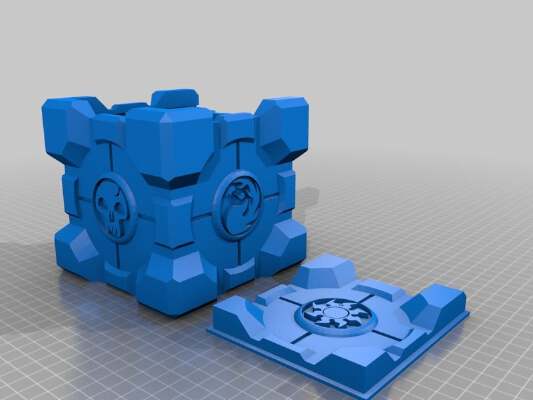 MTG Mana Companion cube Double deck_Commander deck box | 3d print model