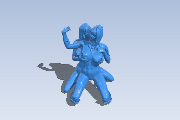Miss Sigrid and Miss Bria | 3d print model