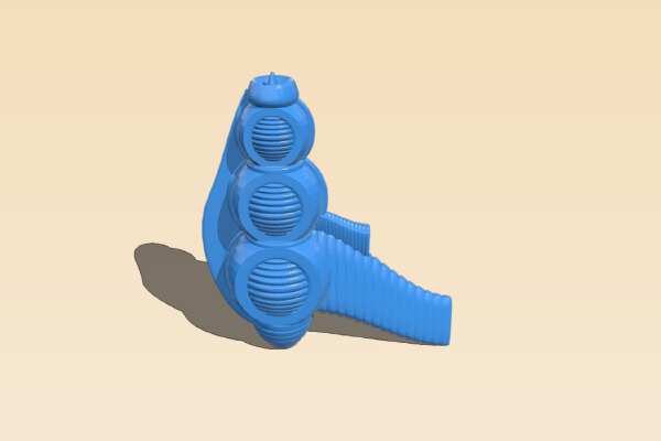 Ray Gun 01 | 3d print model