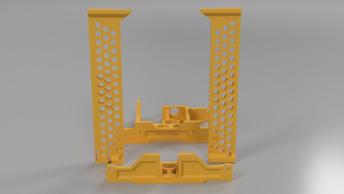 P802E Frame Braces(Y and Z Axis) | 3d print model