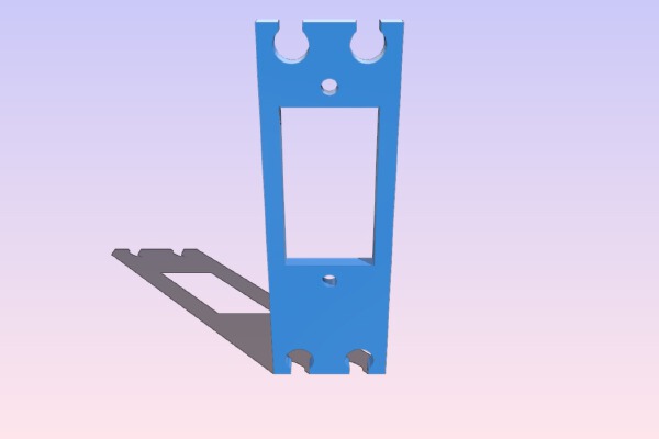 SG90 MG996R Adapter | 3d print model