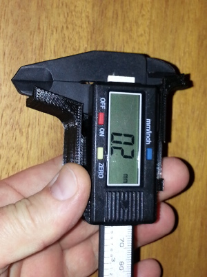 CARBON CALIPER HOLDER | 3d print model