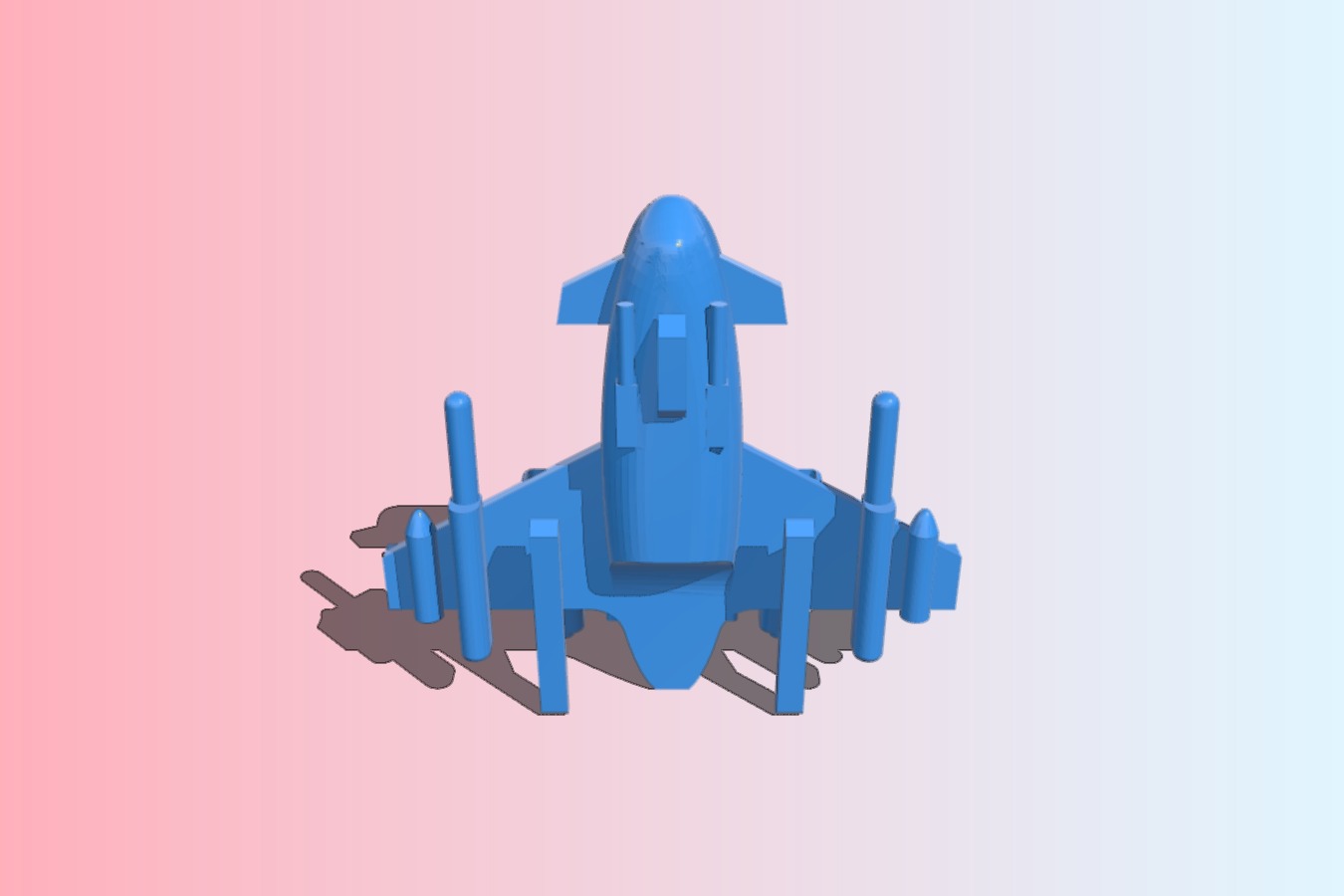 GI Joe SkySweeper Jet (Firebat variant)