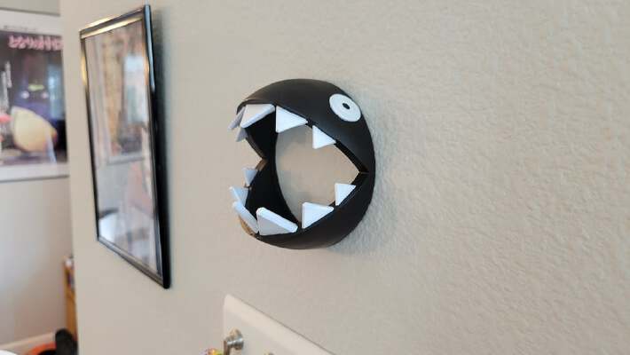 Chain Chomp wall hanging | 3d print model