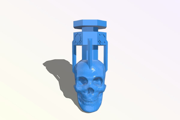 DnD ToA - Octagon Skeleton Key | 3d print model