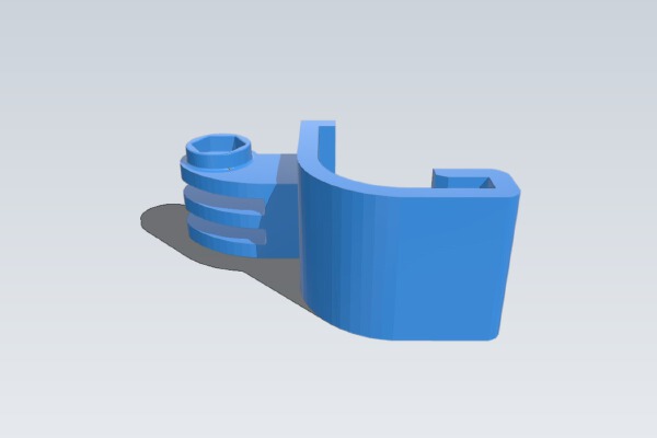 M3D Micro Gopro Mount | 3d print model