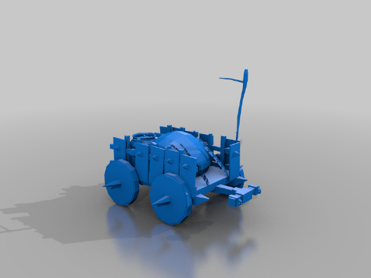 carts filled with loot - aos - wtw - terrain | 3d print model
