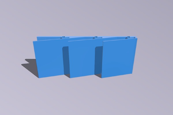 Glass Bed Holder for Mendel90 | 3d print model