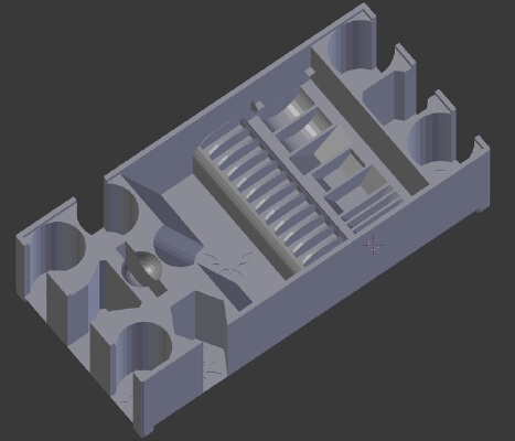 Token Holder (X-Wing Miniatures) for Stanley organizer | 3d print model
