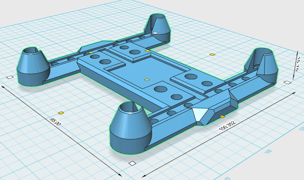 micro drone for PLA and ABS
