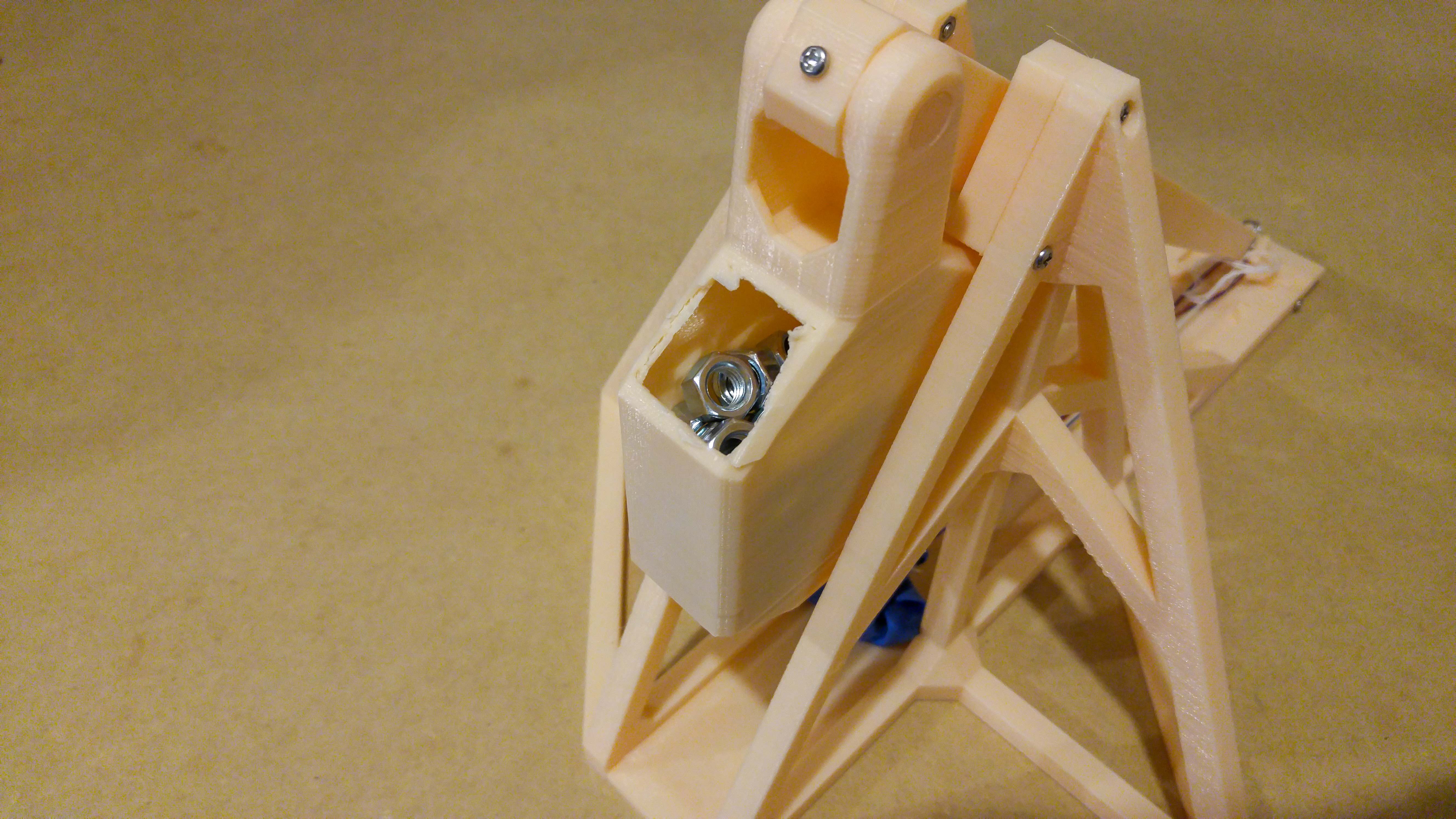 trebuchet alternative plastic parts