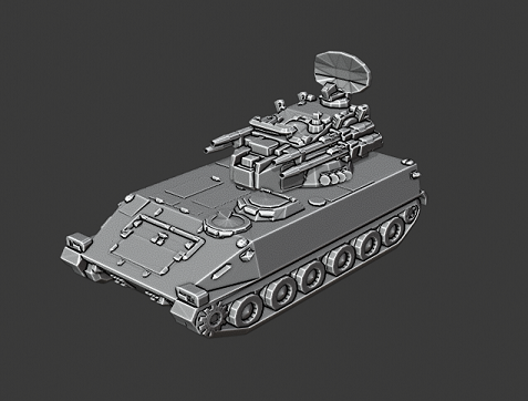 Type 95 SPAAA - 1_300th scale | 3d print model