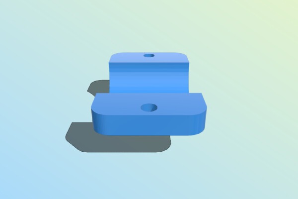 Spray nozzle saddle for 25mm pvc pipe. | 3d print model
