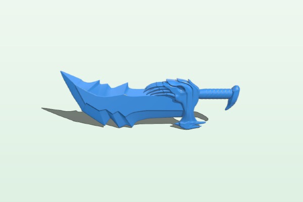 KRATOS BLADE OF CHAOS | 3d print model