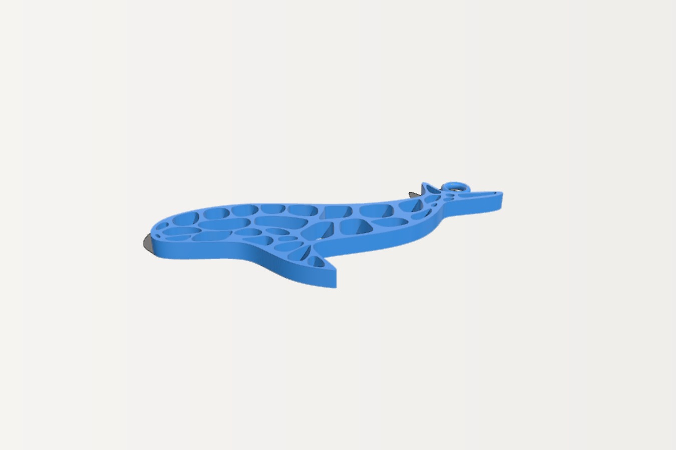 Whale keyholder