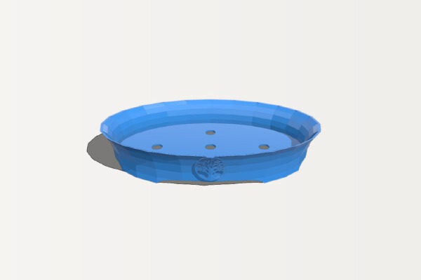 Oval Tree of Life Bonsai Pot | 3d print model