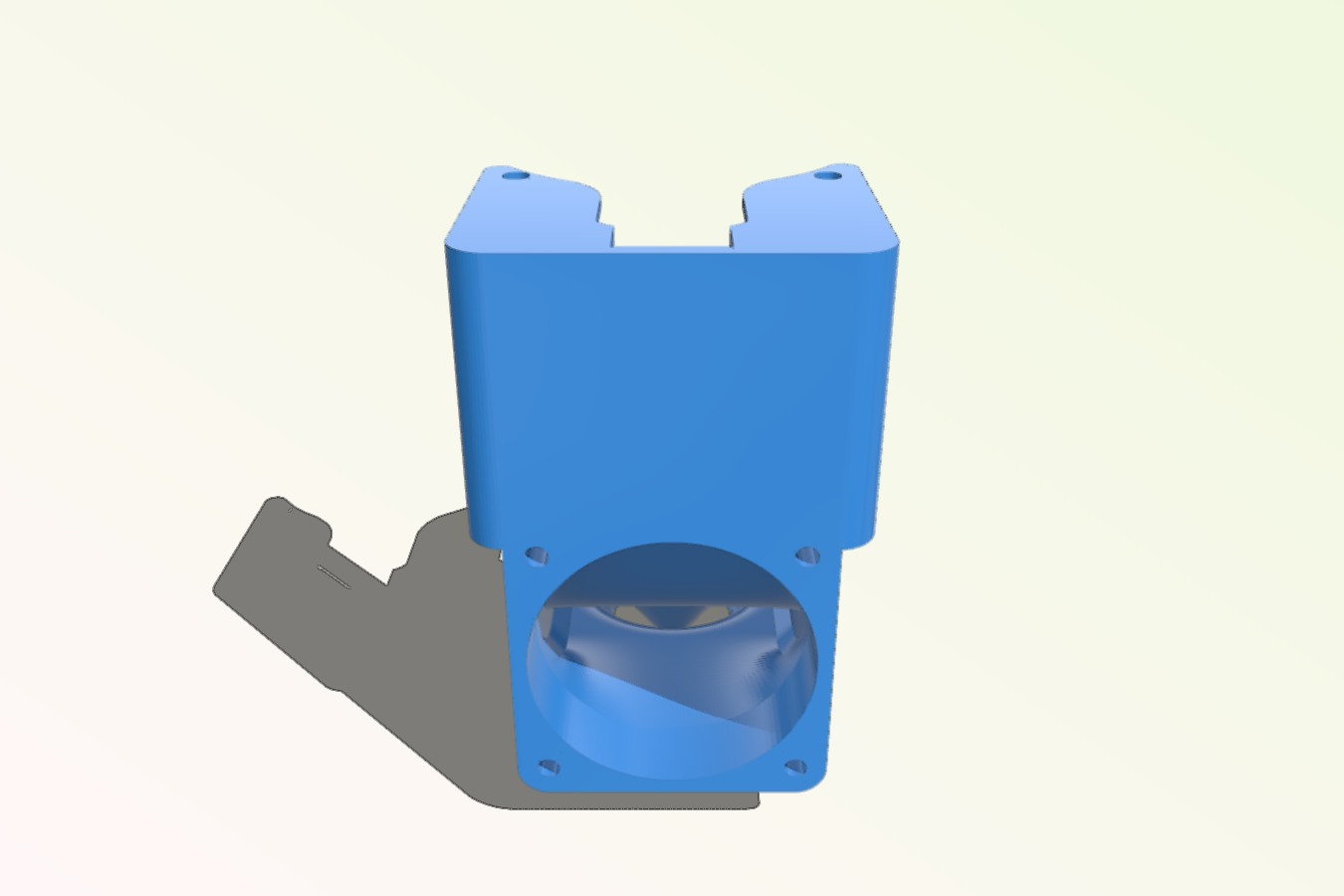 Anycubic I3 Mega Diamond Hotend Blower Fan duct