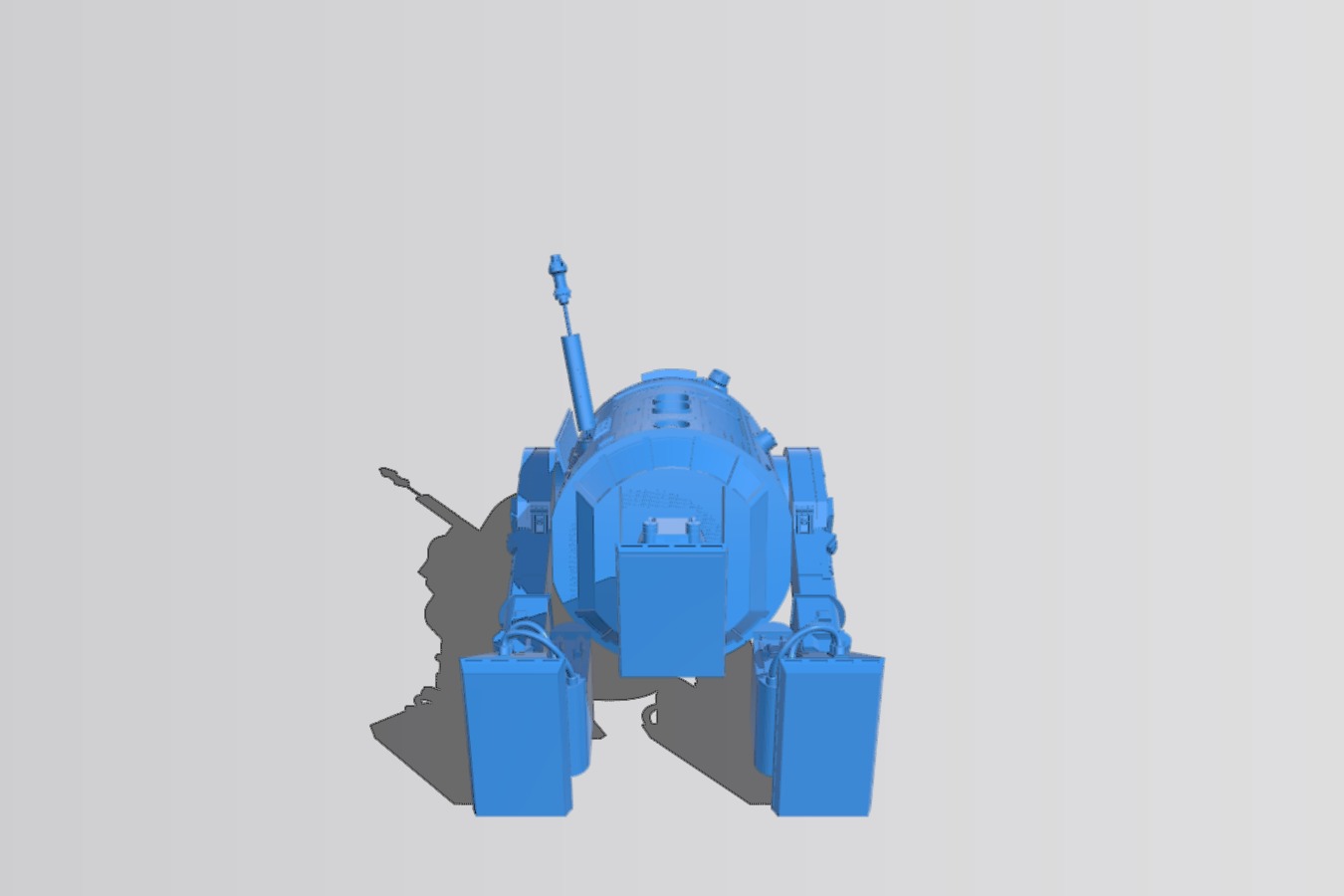 R2D2 - Correct dimensions + Configurator for accessories created in PARTsolutions