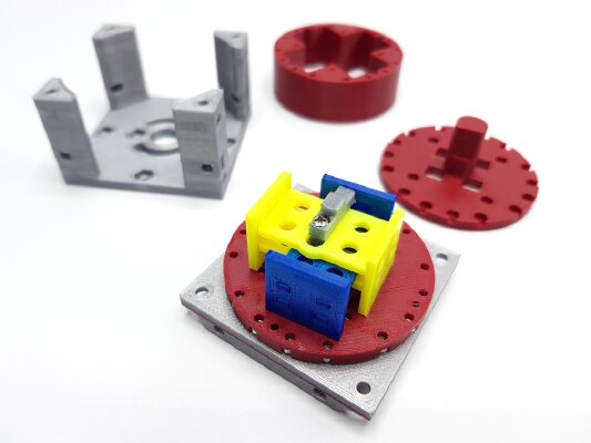 R-52 Pneumatic Bourke Rotary Engine | 3d print model