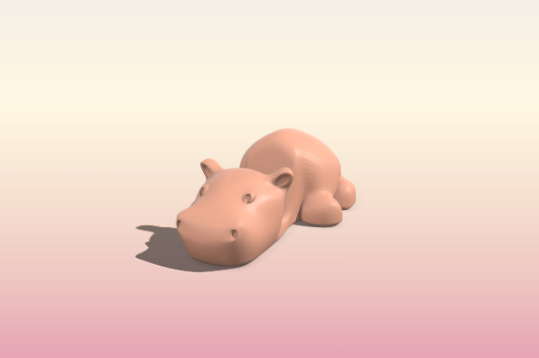 Hipopotamo | 3d print model