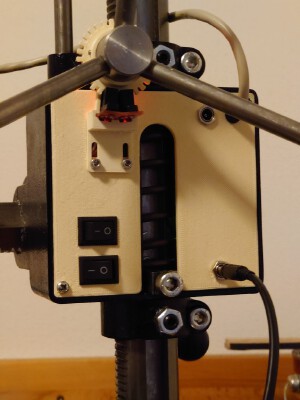 Digitaler Bohrtiefenmesser für Wabeco Bohrständer | 3d print model