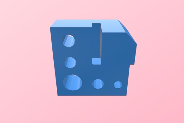 Hex key holder for replicator 2 | 3d print model