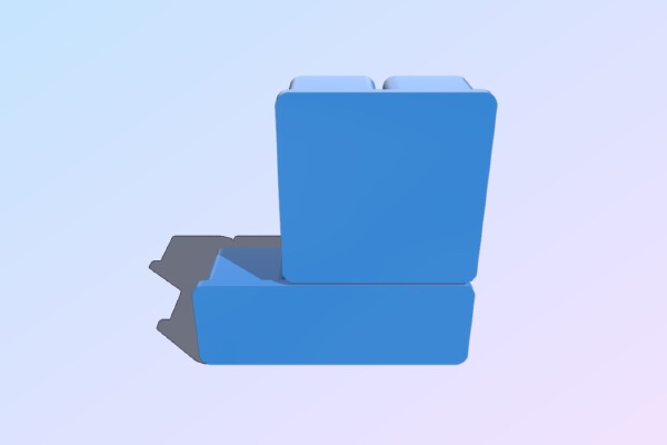 Modular desk organizer | 3d print model