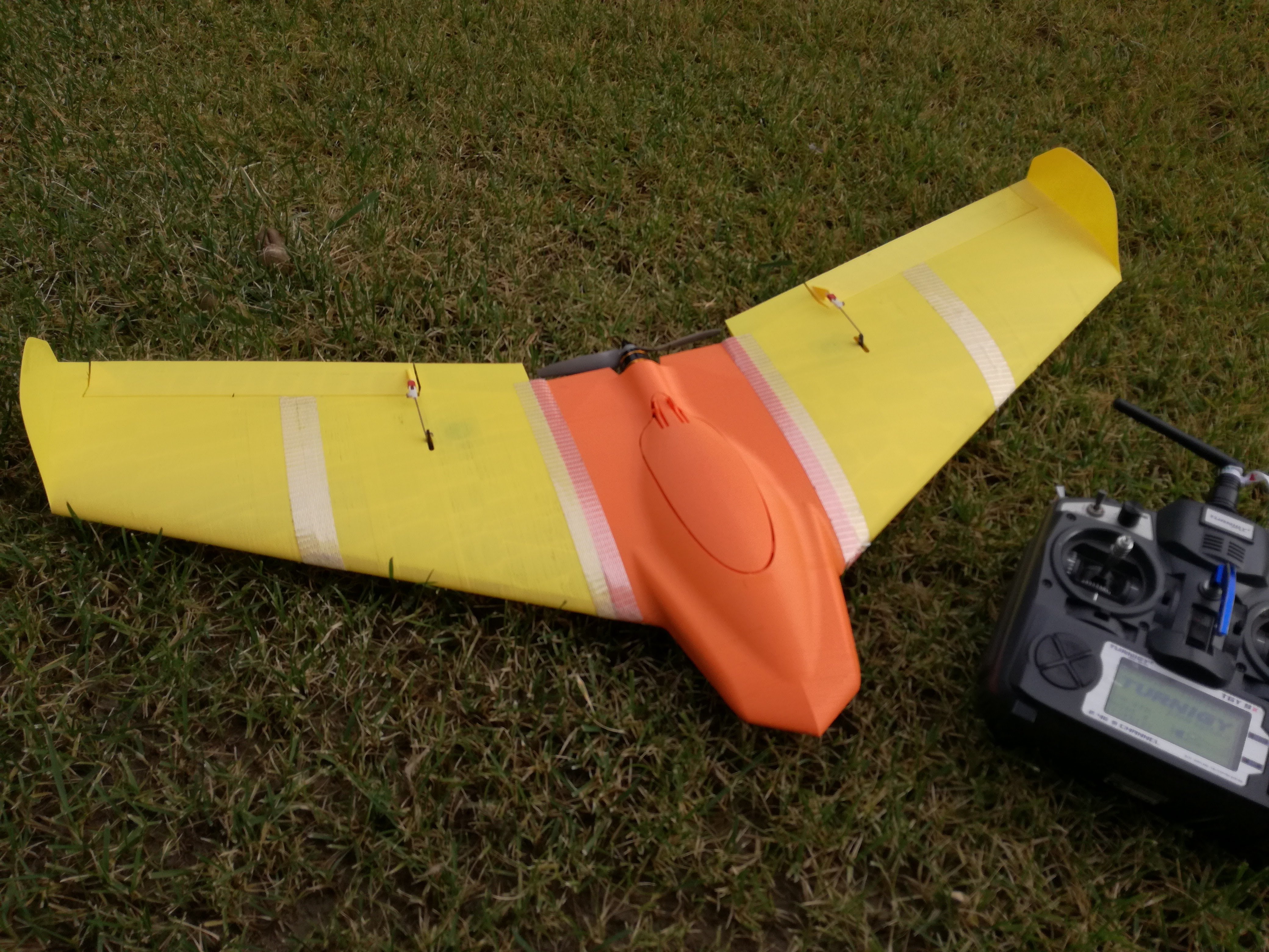 RC Flying wing fully printed