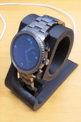 Fossil Q Explorist Charging Stand | 3d print model