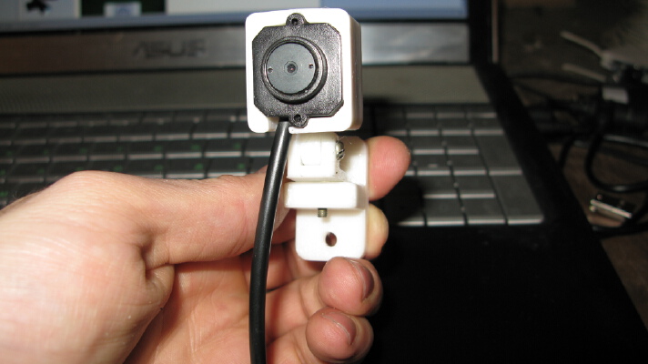 Analog CCTV camera module mount for 2020 profile | 3d print model