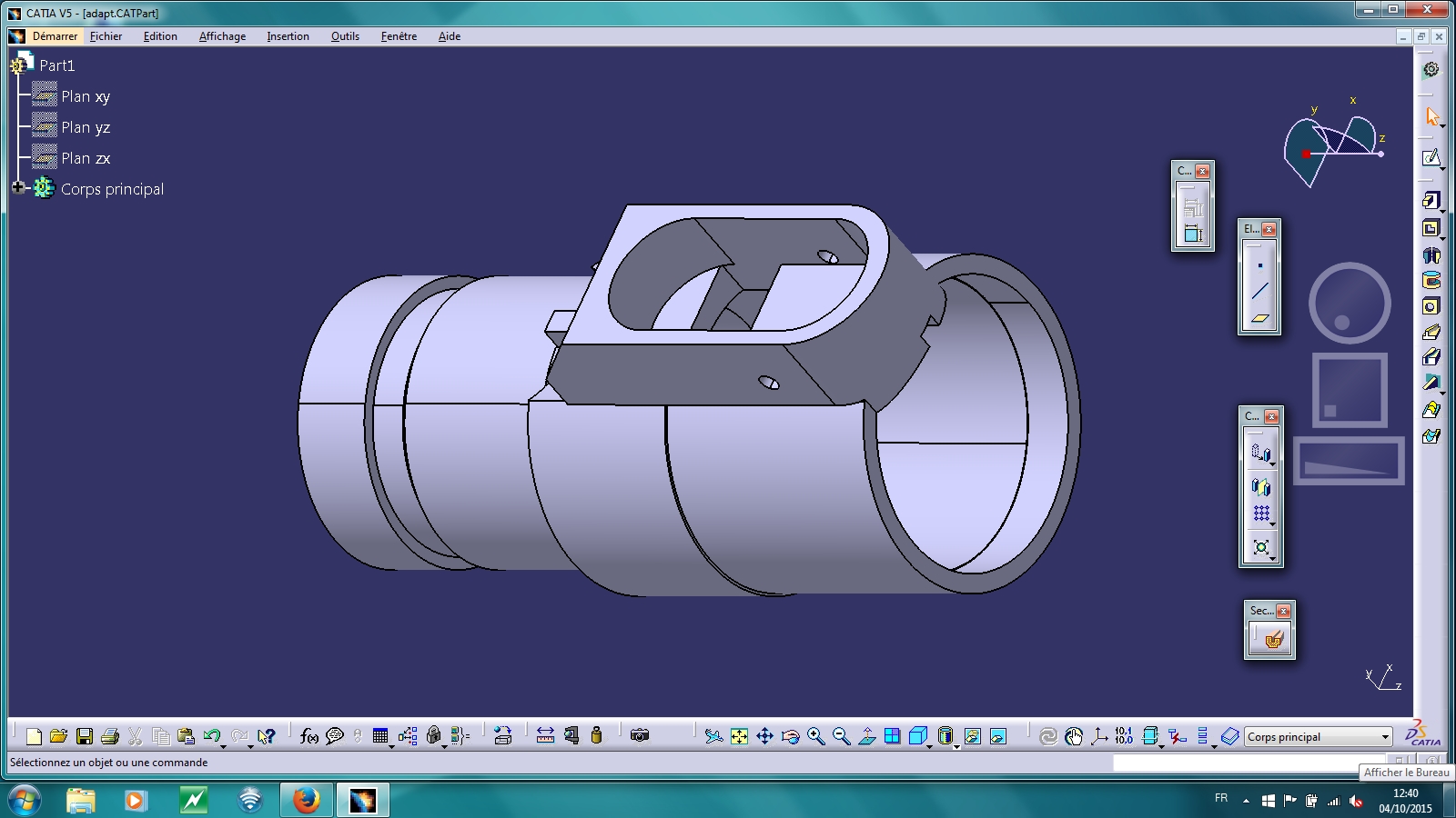 dc29 to dc45 tube adaptator
