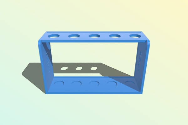 API master test kit test tube holder | 3d print model