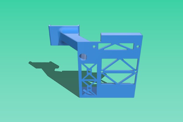 Nightstand_Desktop smartphone wallet support | 3d print model