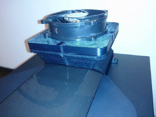 Up mini fume extractor with carbon and particle filter | 3d print model