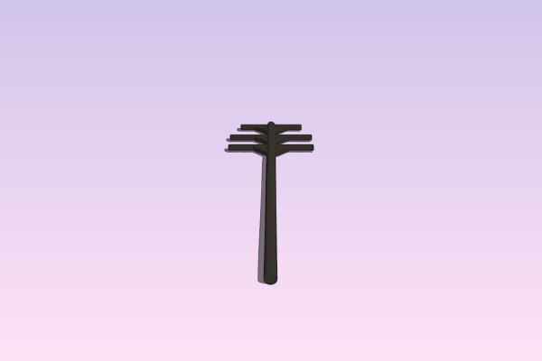 Lionel telephone poles | 3d print model