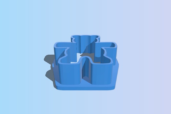Teddy Bear Cookie Cutter | 3d print model