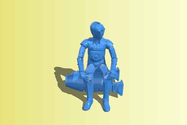 Robot C-3PO | 3d print model