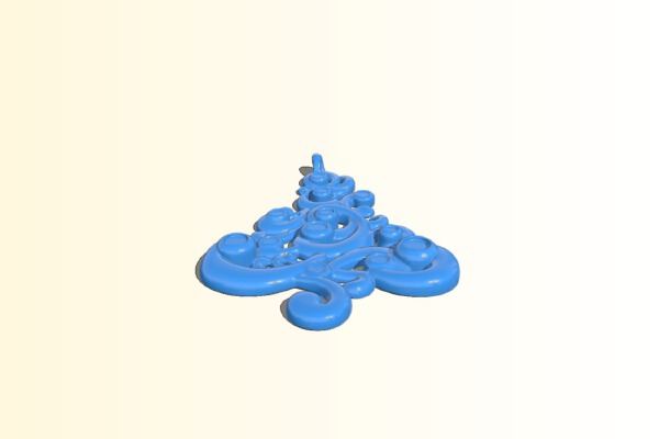 Tree Pendant | 3d print model